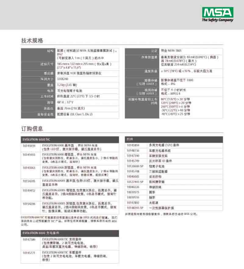 梅思安10154206红外热成像仪图片8