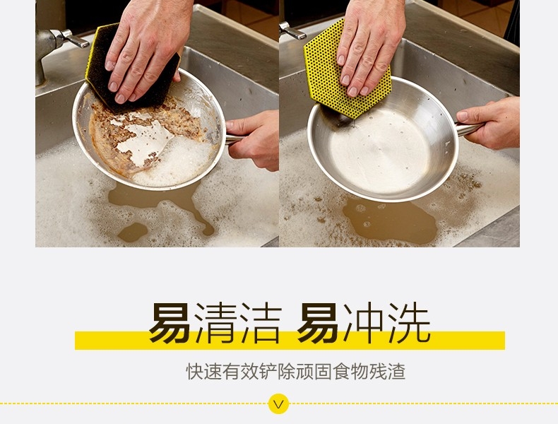 3M思高96HEX-S双功能百洁布图片4