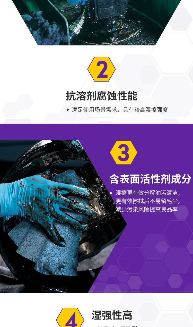 金佰利33241A强力吸油擦拭布图片4