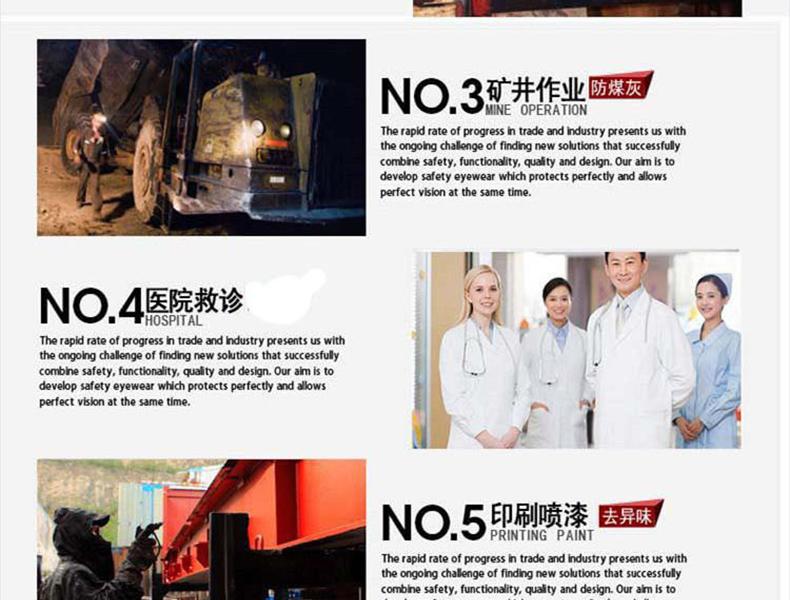 UVEX优唯斯8721210折叠式带阀KN95防尘口罩图片12