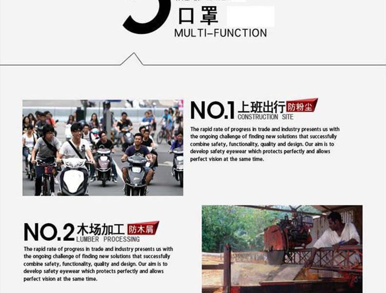 UVEX优唯斯8721210折叠式带阀KN95防尘口罩图片11
